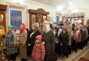 Всенощное бдение в храме во имя священномученика Космы Саратовского г. Саратова