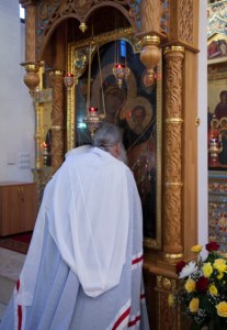 Божественная литургия в Свято-Алексиевском женском монастыре г. Саратова