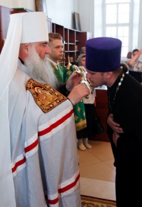 Всенощное бдение в Свято-Сергиевском женском монастыре с. Алексеевка Базарно-Карабулакского района