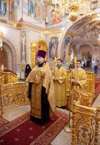Всенощное бдение в Свято-Троицком кафедральном соборе г.Саратова