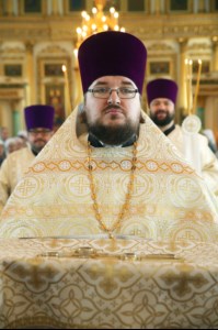 Божественная литургия в храме во имя Архангела Михаила с. Михайловка Саратовского района