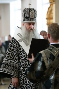 Литургия Преждеосвященных Даров в храме в честь Казанской иконы Божией Матери г.Саратова