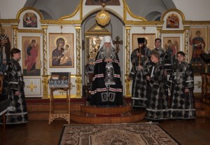 Монашеский постриг в Спасо-Преображенском мужском монастыре г.Саратова