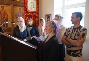 Освящены колокола саратовского храма во имя святых мучеников Адриана и Наталии