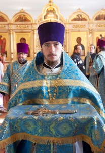 Божественная литургия в Свято-Успенском храме пос. Возрождение Хвалынского района