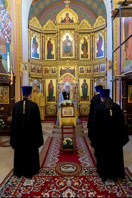 Всенощное бдение в Иоанновском женском монастыре с. Алексеевка