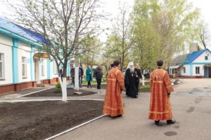 Божественная литургия в храме в честь Покрова Пресвятой Богородицы г. Петровска