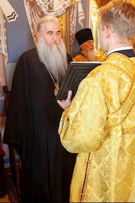 Всенощное бдение в Свято-Троицком кафедральном соборе г. Саратова