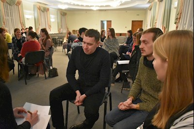 При Покровском соборе Саратова прошел молодежный «квиз»