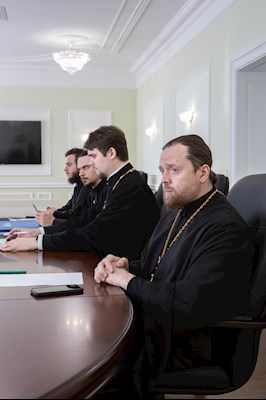 Митрополит Игнатий встретился с новыми руководителями отделов социального направления