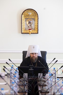 Митрополит Игнатий возглавил общее собрание благочинных Саратовской епархии и Административного секретариата