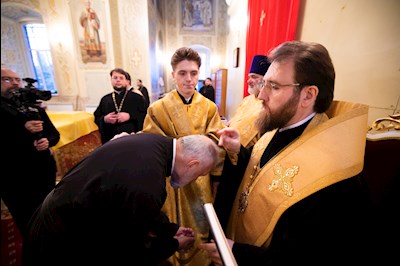 Митрополит Игнатий совершил всенощное бдение в Покровском соборе г. Саратова