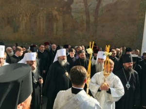 Митрополит Лонгин принял участие в погребении новопреставленного Митрополита Нежинского и Прилукского Иринея