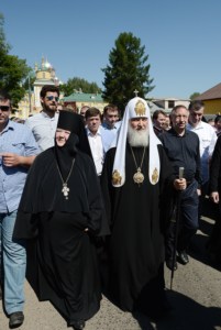 Крестный ход из Хотьково в Сергиев Посад