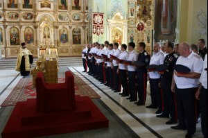 Казаки приняли присягу в Покровском храме