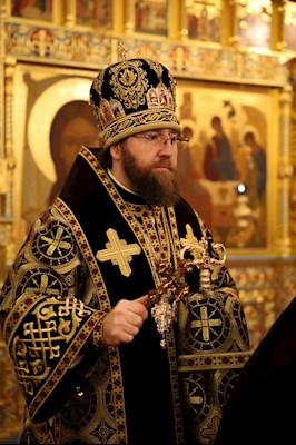 Литургия Преждеосвященных Даров в Свято-Алексиевском женском монастыре г. Саратова