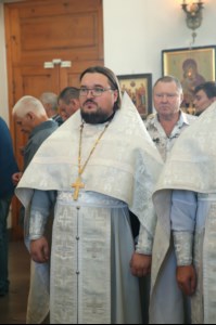 Божественная литургия в храме во имя Архангела Михаила с. Михайловка Саратовского района
