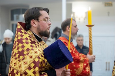Встреча ковчега с мощами мученицы Татианы