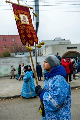 В Саратове прошел традиционный крестный ход с Казанской иконой Божией Матери