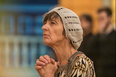 Митрополит Игнатий совершил ночную Божественную литургию в Покровском соборе г. Саратова