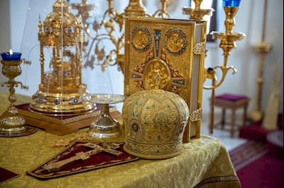 Митрополит Игнатий совершил Божественную литургию в Свято-Алексиевском женском монастыре г. Саратова