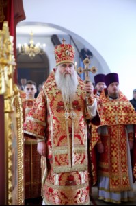 Великое освящение храма святой великомученицы Екатерины г. Саратова и Божественная литургия в новоосвященном храме