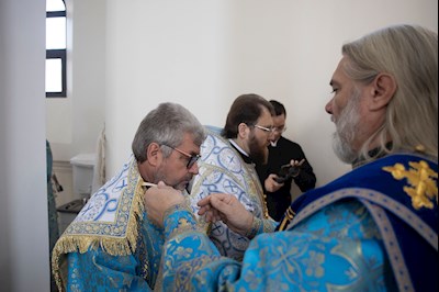 Митрополит Игнатий совершил Божественную литургию в храме святого апостола и евангелиста Иоанна Богослова с. Казанла Базарно-Карабулакского района
