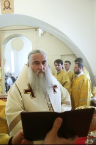 Великое освящение храма в честь святого благоверного князя Михаила Черниговского и боярина его Феодора г. Саратова