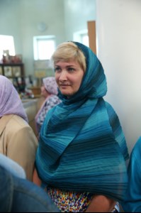 Божественная литургия в храме во имя Всех святых, в земле Российской просиявших, г.Саратова