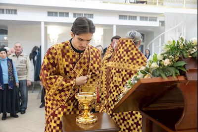 Встреча ковчега с мощами мученицы Татианы