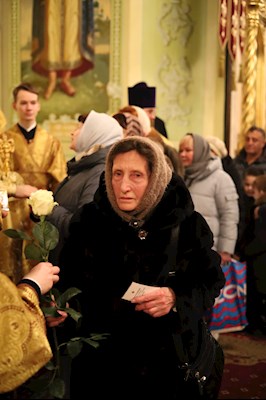 Великая рождественская вечерня в Покровском соборе г. Саратова