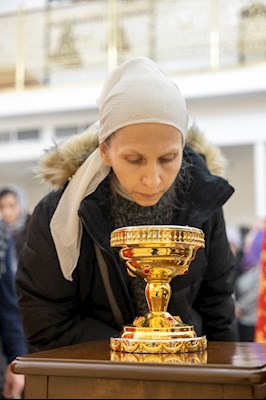 Встреча ковчега с мощами мученицы Татианы