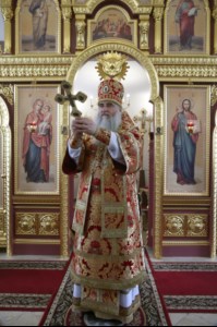 Великое освящение храма святой великомученицы Екатерины г. Саратова и Божественная литургия в новоосвященном храме