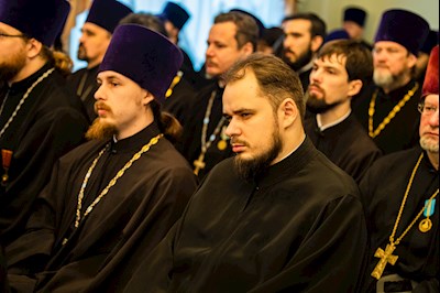 Митрополит Игнатий возглавил ежегодное Епархиальное собрание духовенства Саратовской епархии