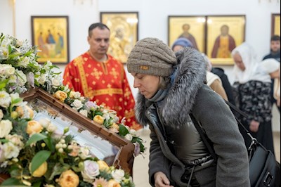 Встреча ковчега с мощами мученицы Татианы