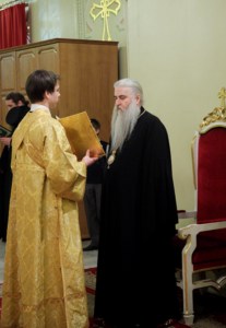 Всенощное бдение в храме в честь Покрова Пресвятой Богородицы г. Саратова