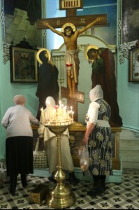 В праздник Крещения Господня Митрополит Лонгин совершил Божественную литургию и Чин Великого освящения воды