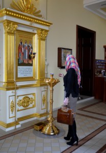 Для будущих преподавателей ОРКСЭ проведена экскурсия по Саратовской семинарии