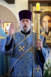 Всенощное бдение в храме Благовещения Пресвятой Богородицы г. Саратова