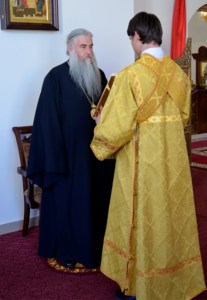 Всенощное бдение в храме в честь Рождества Христова г. Саратова