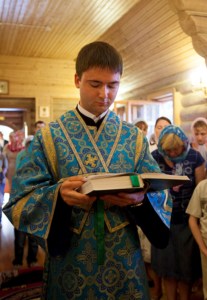 Всенощное бдение в храме в честь Рождества Пресвятой Богородицы города Саратова