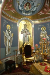 Божественная литургия в Свято-Троицком кафедральном соборе г.Саратова
