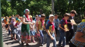 В «Солнечном» прошел традиционный крестный ход