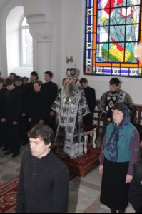 Литургия Преждеосвященных Даров в храме в честь иконы Божией Матери «Утоли моя печали»