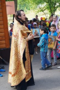 В лагере «Солнечный» прошел традиционный крестный ход