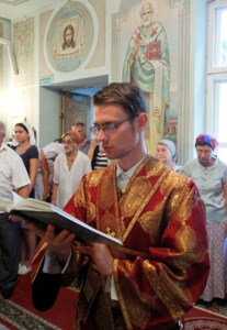 Всенощное бдение в храме святого великомученика и целителя Пантелеимона г. Саратова