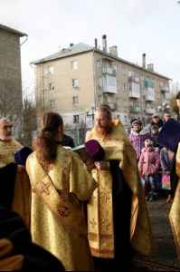 В Вольске установлен Поклонный крест