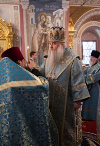 Полиелейная утреня в Свято-Троицком кафедральном соборе г.Саратова