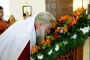 Всенощное бдение в храме во имя святого апостола и евангелиста Иоанна Богослова г.Саратова