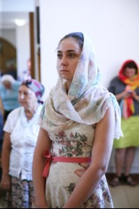 Всенощное бдение в храме в честь Казанской иконы Божией Матери г.Саратова